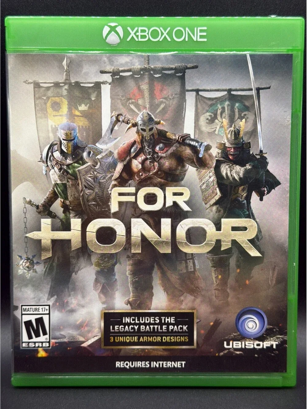 For Honor (Xbox One, 2017) – Complete in Box with Case & Disc
